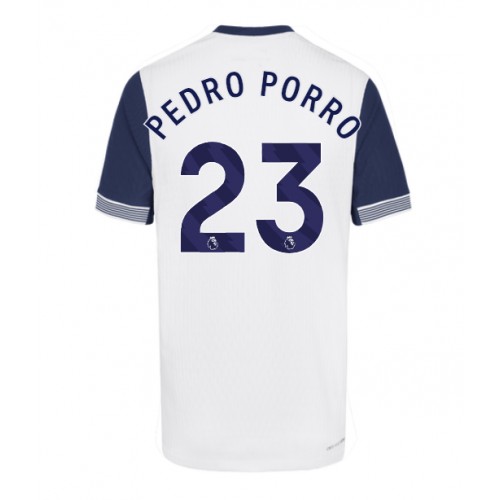 Dres Tottenham Hotspur Pedro Porro #23 Domaci 2024-25 Kratak Rukav